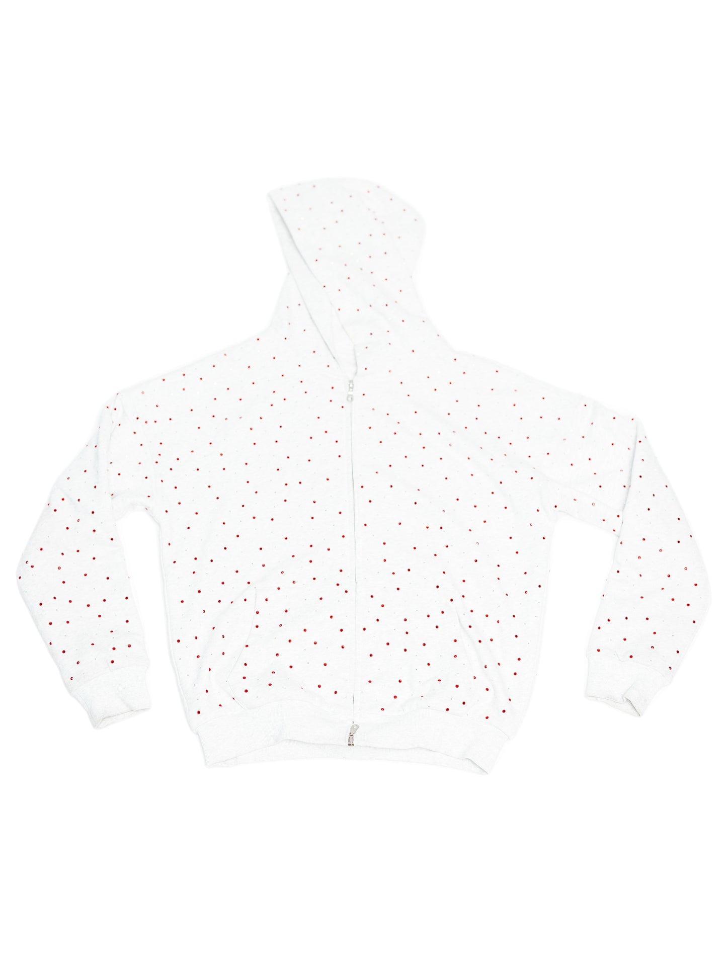 RHINESTONE ZIP UP