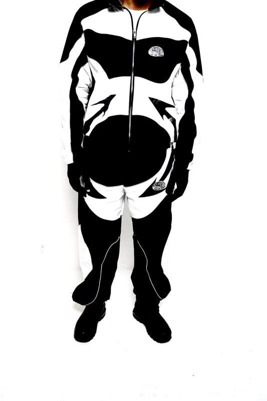 (Black) WAVY TRACKSUIT SET