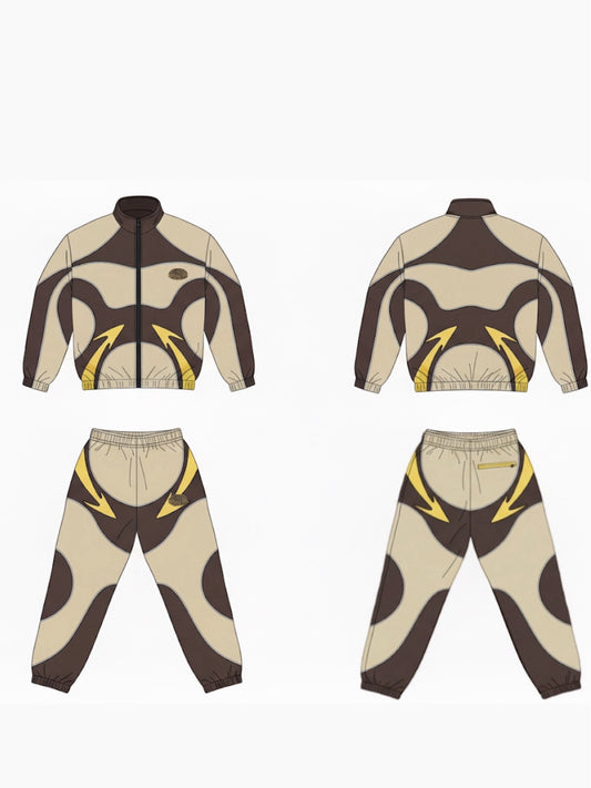 WAVY TRACKSUIT SET